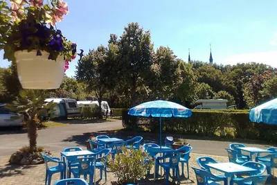 Camping La Croix Badeau  - Imbiss auf dem Campingplatz