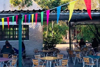 Camping la Naranja - Terrasse der Bar