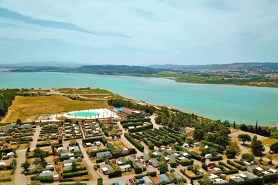 Camping Capfun La Nautique  Camping La Nautique - Überblick des gesamten Campingplatzes