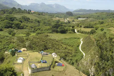 Camping La Paz - Campingplatz mit Panoramablick auf die Hügel