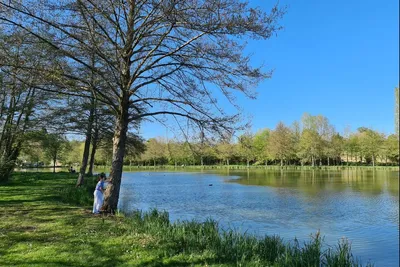 Camping La Potinière - Blick auf den See