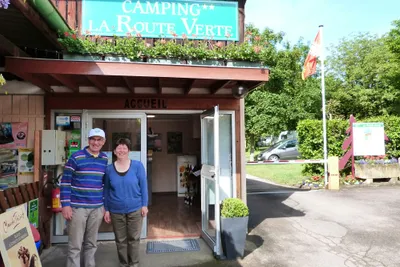 Camping La Route Verte -  Campingplatz Rezeption
