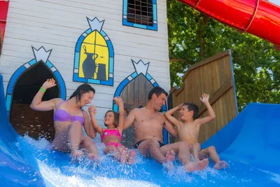 Camping Lac de Ribou - Spaß für die ganze Familie im Wasserpark auf dem Campingplatz