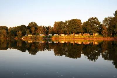 Camping Land an der Elbe - Blick auf die Elbe