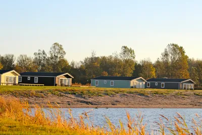 Camping Lauwersoog - Mobilheime auf dem Campingplatz