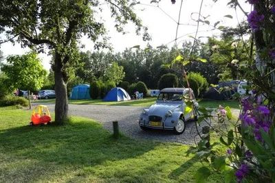 Camping Le Bois Coudrais - Standplätze auf dem Campingplatz