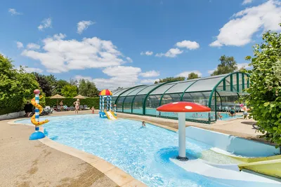 Camping Koawa Le Bontemps - Kinderschwimmbecken mit Wasserspielen