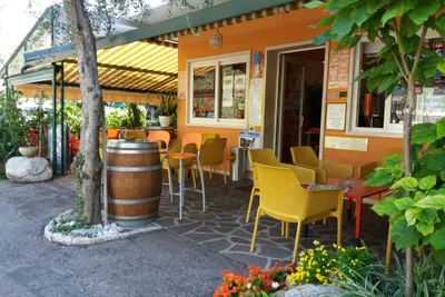 Camping le Maior -  Rezeption auf dem Campingplatz
