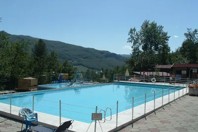 Camping Le Rossane - Poolanlage auf dem Campingplatz