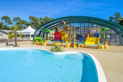 Camping Capfun Le Zagarella  Camping Le Zagarella - Pool im Freien mit Wasserspielplatz für Kinder