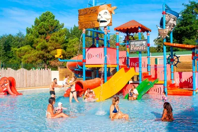 Camping Capfun Le Zagarella  Camping Le Zagarella  - Wasserspielplatz für Kinder auf dem Campingplatz