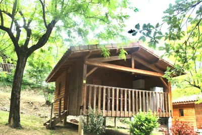 Camping les chênes  - Mobilheim auf dem Campingplatz