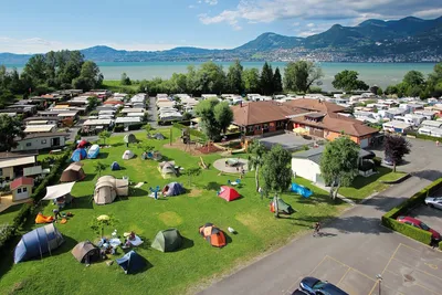 Camping Les Grangettes -  Übersicht des Campingplatzes