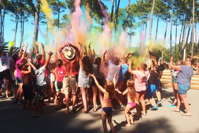 Camping Les Oyats- Kinder Animation auf dem Campingplatz