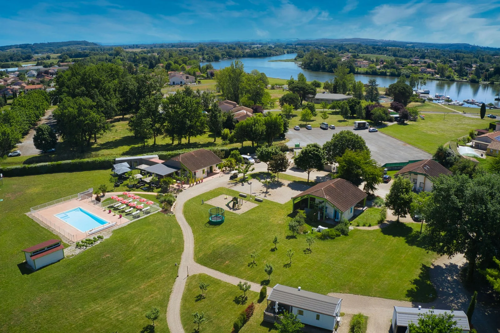 Camping Les Pommiers D'aiguelèze
