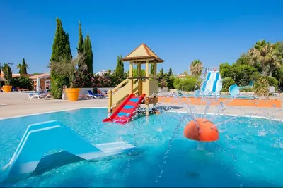 Camping Sunêlia Les Tropiques  - Kinderbecken am Pool vom Campingplatz