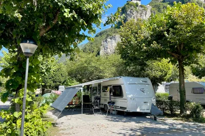 Camping Miralago - Standplätze auf dem Campingplatz