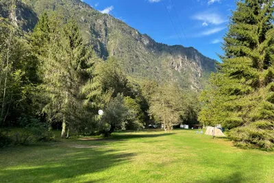 Camping Monte Rosa - Stellplätze zwischen den Bäumen