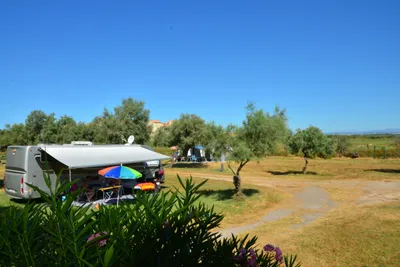Camping Montpellier Plage - Standplätze auf dem Campingplatz