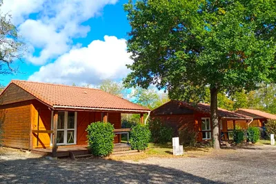 Camping Municipal du Mas  - Mobilheime auf dem Campingplatz
