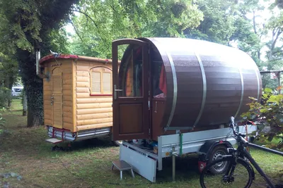 Camping Municipal Louis Rigoly  -  Mobilheime auf dem Campingplatz