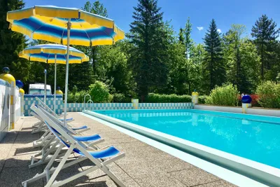 Camping Nord Sam  -  Poolbereich auf dem Campingplatz