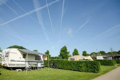 Camping Op den Stuwwal - Standplätze auf dem Campingplatz