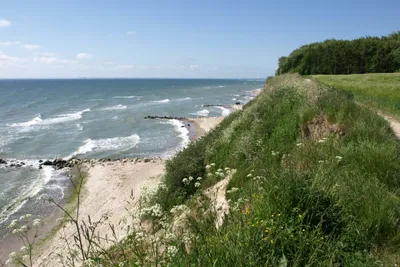 Camping Walkyrien  - Küstenabschnitt vom Campingplatz