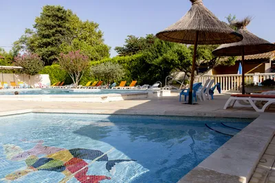 Camping Pegomas  -  Pool vom Campingplatz mit Kinderbecken