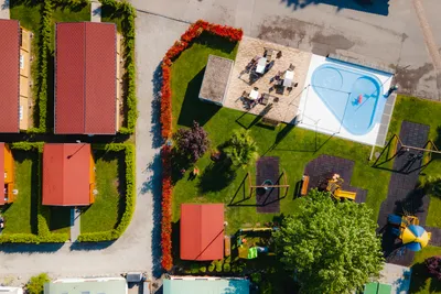 Camping Piccolo Paradiso - Luftaufnahme des Campingplatzes