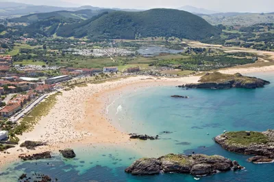 Camping Playa Joyel - Blick auf den Strand