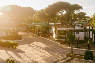 Camping Playa La Bota  - Mobilheime auf dem Campingplatz