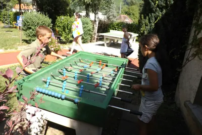 Camping Plein Soleil - kicker auf dem Campingplatz