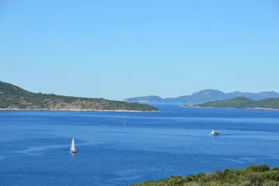 Camping Pod Maslinom - mit Ausblick auf das Adriatisches Meer