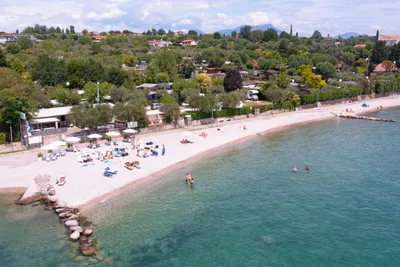 Camping Porto - Luftaufnahme des Campingplatzes