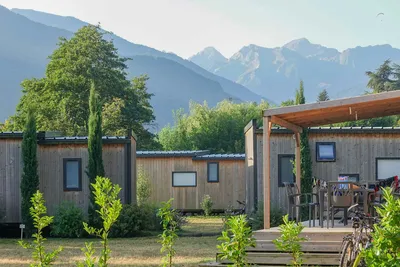 Camping Pradelongue  - Mobilheime auf dem Campingplatz