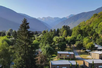 Camping Pradelongue  - Luftaufnahme des Campingplatzes