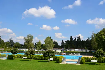 Camping Praha Klánovice - Überblick vom Campingplatz