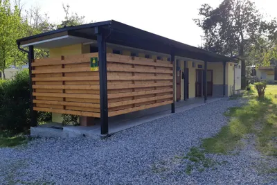 Camping Rapallo - Sanitäranlage auf dem Campingplatz