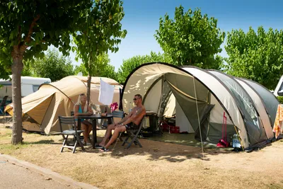 Camping Resort Els Pins  - Ca,per auf dem Zeltplatz vom Campingplatz