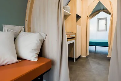 Camping Riccardo - Innenraum eines Glampingzeltes