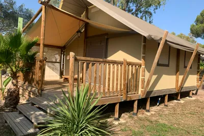 Camping Santa Lucia - Glamping-Zelt auf dem Campingplatz