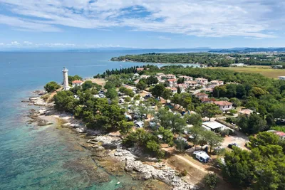Camping Savudrija  - Luftaufnahme des Campingplatzes