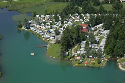 Camping Seespitz - Campingplatz aus der Vogelperspektive