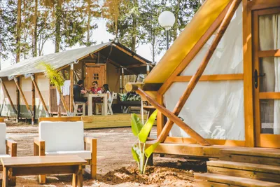 Camping Conil - Safarizelte mit Terrasse