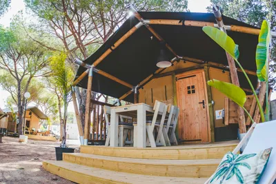 Camping Conil - Safarizelte mit Terrasse