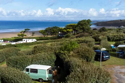 Camping Trezmalaouen - Standplätze auf dem Campingplatz