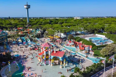 Camping Union Lido  - Wasserspielplatz für Kinder auf dem Campingplatz