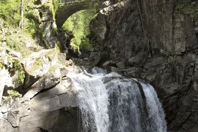 Camping Valle Verde  - Wasserfall in der Nähe vom Campingplatz