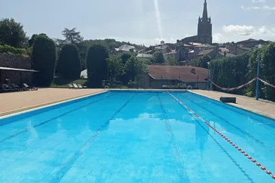 Camping Vert Lavande - Pool im Freien auf dem Campingplatz